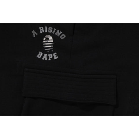 A RISING BAPE MILITARY SWEAT PANTS RELAXED FIT MENS