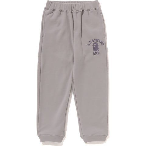 COLLEGE EMBROIDERY SWEAT PANTS RELAXED FIT KIDS