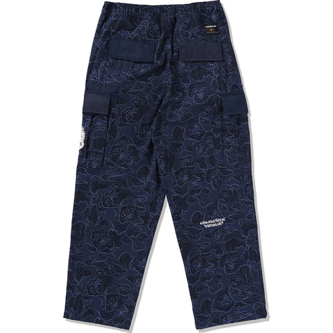 BAPE X ALPHA INDUSTRIES 6-POCKET PANTS MENS