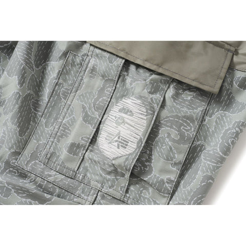 BAPE X ALPHA INDUSTRIES 6-POCKET PANTS MENS