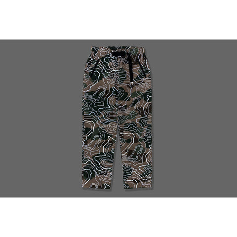 LAYERED LINE CAMO TRACK PANTS MENS