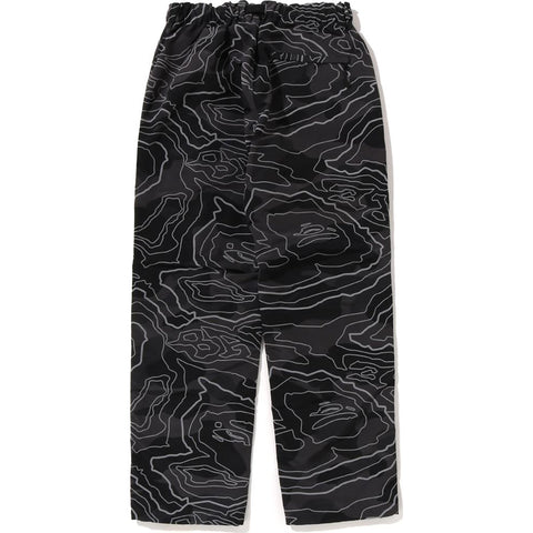 LAYERED LINE CAMO TRACK PANTS MENS