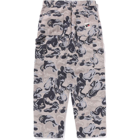 BAPE ART CAMO GOBELIN WORK PANTS MENS