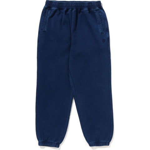 APE HEAD ONE POINT INDIGO SWEAT PANTS MENS