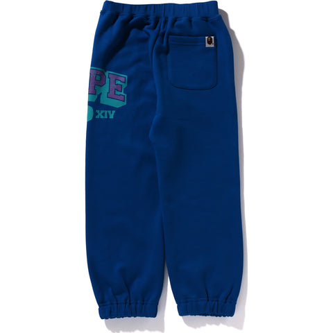 BAPE LINE CAMO SWEAT PANTS RELAXED FIT KIDS