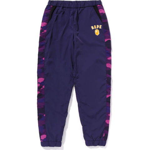 COLOR CAMO BLOCK TRACK PANTS LOOSE FIT KIDS
