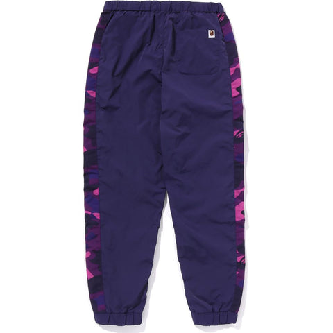 COLOR CAMO BLOCK TRACK PANTS LOOSE FIT KIDS