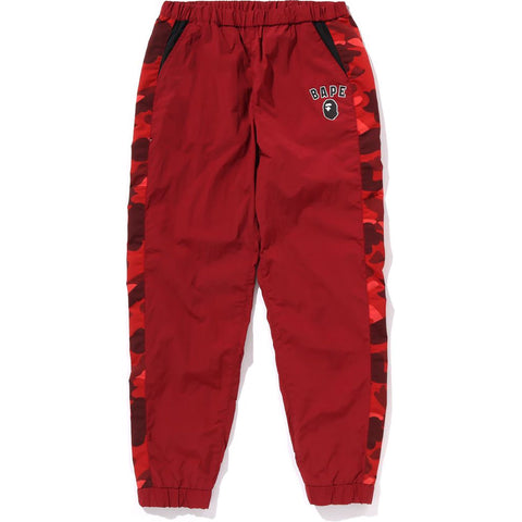 COLOR CAMO BLOCK TRACK PANTS LOOSE FIT KIDS