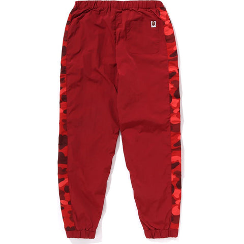 COLOR CAMO BLOCK TRACK PANTS LOOSE FIT KIDS