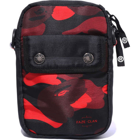 BAPE X FAZE CLAN GADGET POUCH MENS