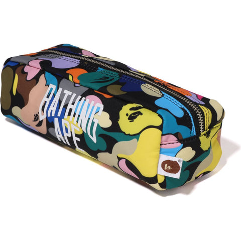 MULTI CAMO NYC LOGO FLIGHT POUCH