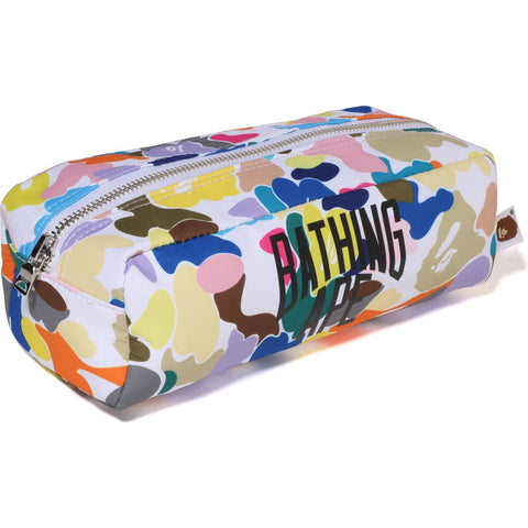 MULTI CAMO NYC LOGO FLIGHT POUCH