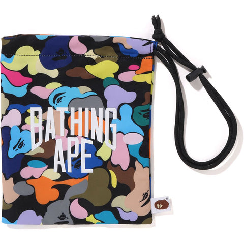 MULTI CAMO NYC LOGO KINCHAKU BAG