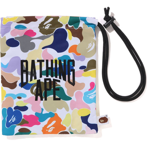 MULTI CAMO NYC LOGO KINCHAKU BAG