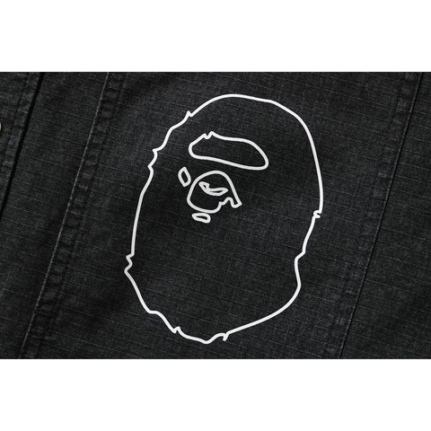 LOOSE FIT RIPSTOP SHIRT MENS