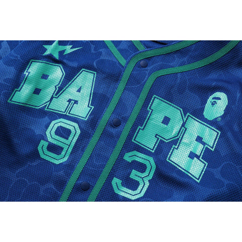 BAPE LAYERED BASEBALL SHIRT KIDS