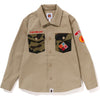 BAPE BOY SCOUT SHIRT KIDS