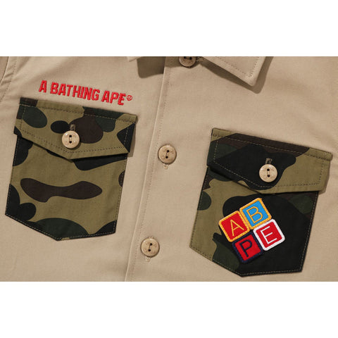 BAPE BOY SCOUT SHIRT KIDS