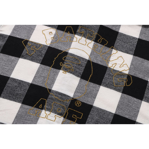 COLLEGE BLOCK CHECK SHIRT RELAXED FIT MENS
