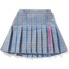 CHECK PLEATED SKIRT KIDS