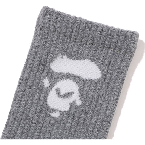 A BATHING APE TERRY SOCKS L