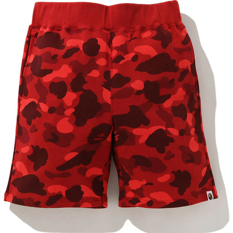 COLOR CAMO SWEAT SHORTS MENS