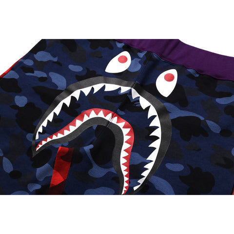 CRAZY CAMO SHARK SWEAT SHORTS MENS