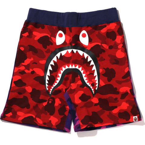 CRAZY CAMO SHARK SWEAT SHORTS MENS