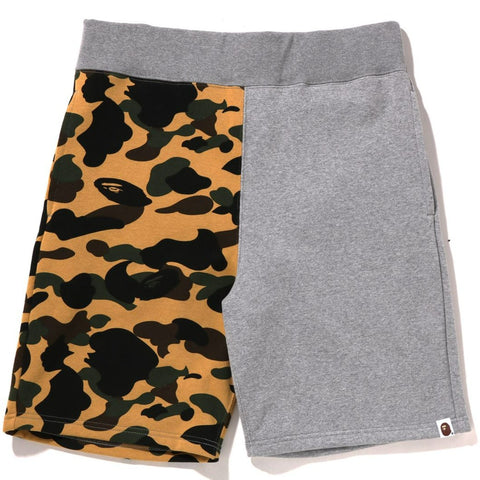 1ST CAMO BACK SHARK SWEAT SHORTS M