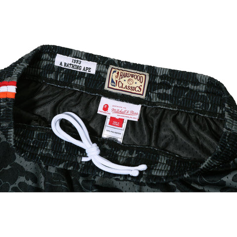 BAPE X MITCHELL & NESS MIAMI HEAT JERSEY SHORTS MENS