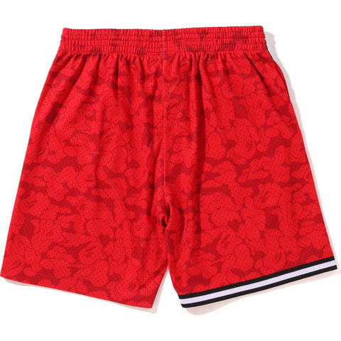 BAPE X MITCHELL & NESS MIAMI HEAT JERSEY SHORTS MENS