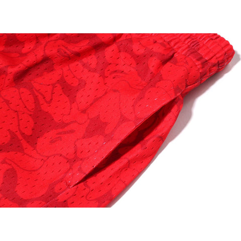 BAPE X MITCHELL & NESS MIAMI HEAT JERSEY SHORTS MENS
