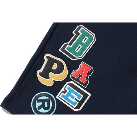 MULTI FONTS SWEAT SHORTS MENS