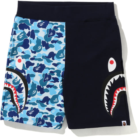 ABC CAMO SIDE SHARK SWEAT SHORTS M