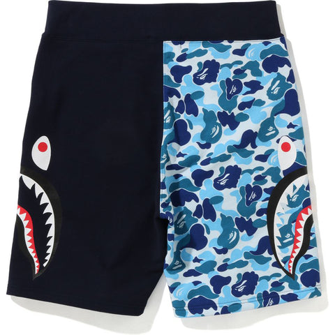 ABC CAMO SIDE SHARK SWEAT SHORTS M