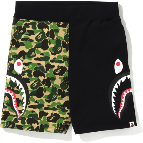 ABC CAMO SIDE SHARK SWEAT SHORTS M