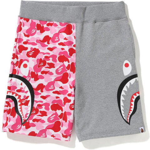 ABC CAMO SIDE SHARK SWEAT SHORTS M