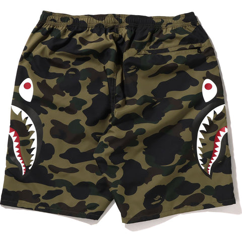 1ST CAMO SIDE SHARK BEACH SHORTS MENS