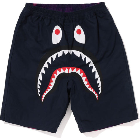 COLOR CAMO SHARK REVERSIBLE SHORTS KIDS