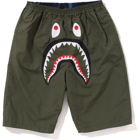 COLOR CAMO SHARK REVERSIBLE SHORTS JR