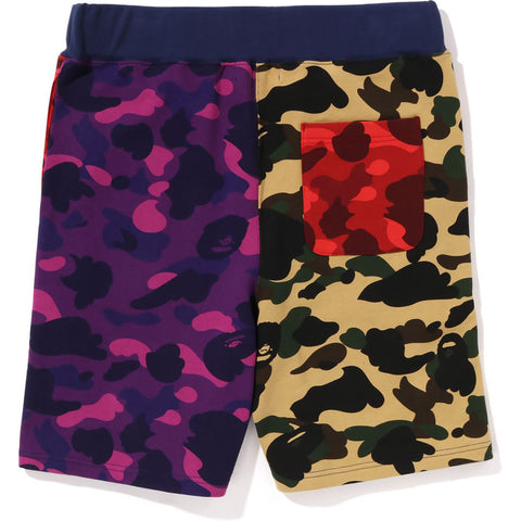 MIX CAMO CRAZY SWEAT SHORTS M