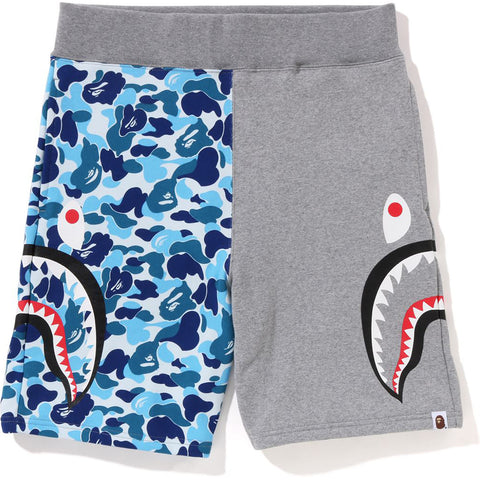 ABC CAMO SIDE SHARK SWEAT SHORTS M