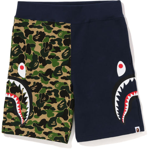 ABC CAMO SIDE SHARK SWEAT SHORTS M