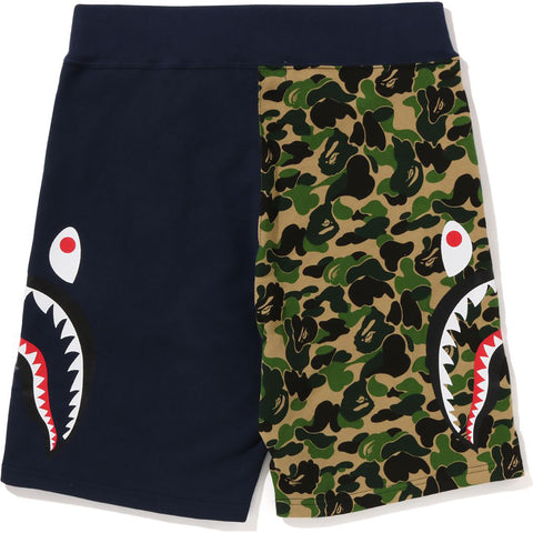 ABC CAMO SIDE SHARK SWEAT SHORTS M