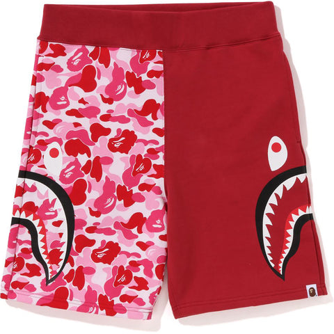 ABC CAMO SIDE SHARK SWEAT SHORTS M