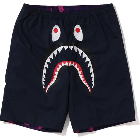 COLOR CAMO SHARK REVERSIBLE SHORTS MENS