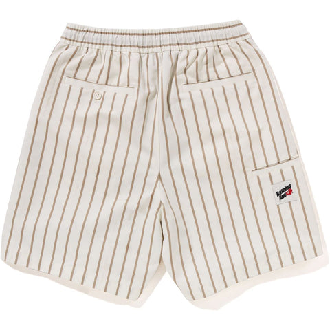 BAPE STRIPE WORK SHORTS MENS