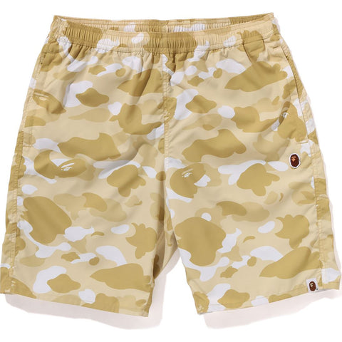 COLOR CAMO APE HEAD ONE POINT BEACH SHORTS MENS