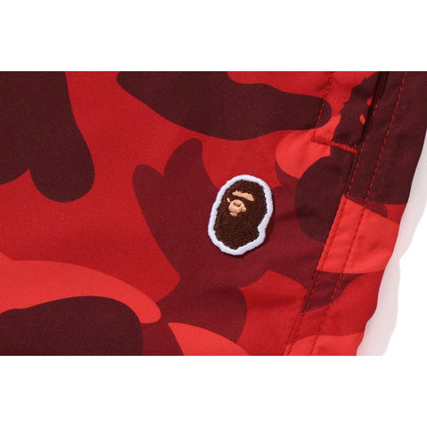 COLOR CAMO APE HEAD ONE POINT BEACH SHORTS JR KIDS