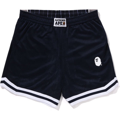 MULTI LOGO REVERSIBLE RELAXED FIT SWEAT SHORTS MENS